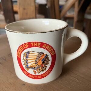 USA mug. Boy Scouts of America  Order of the Arrow. heavy mug